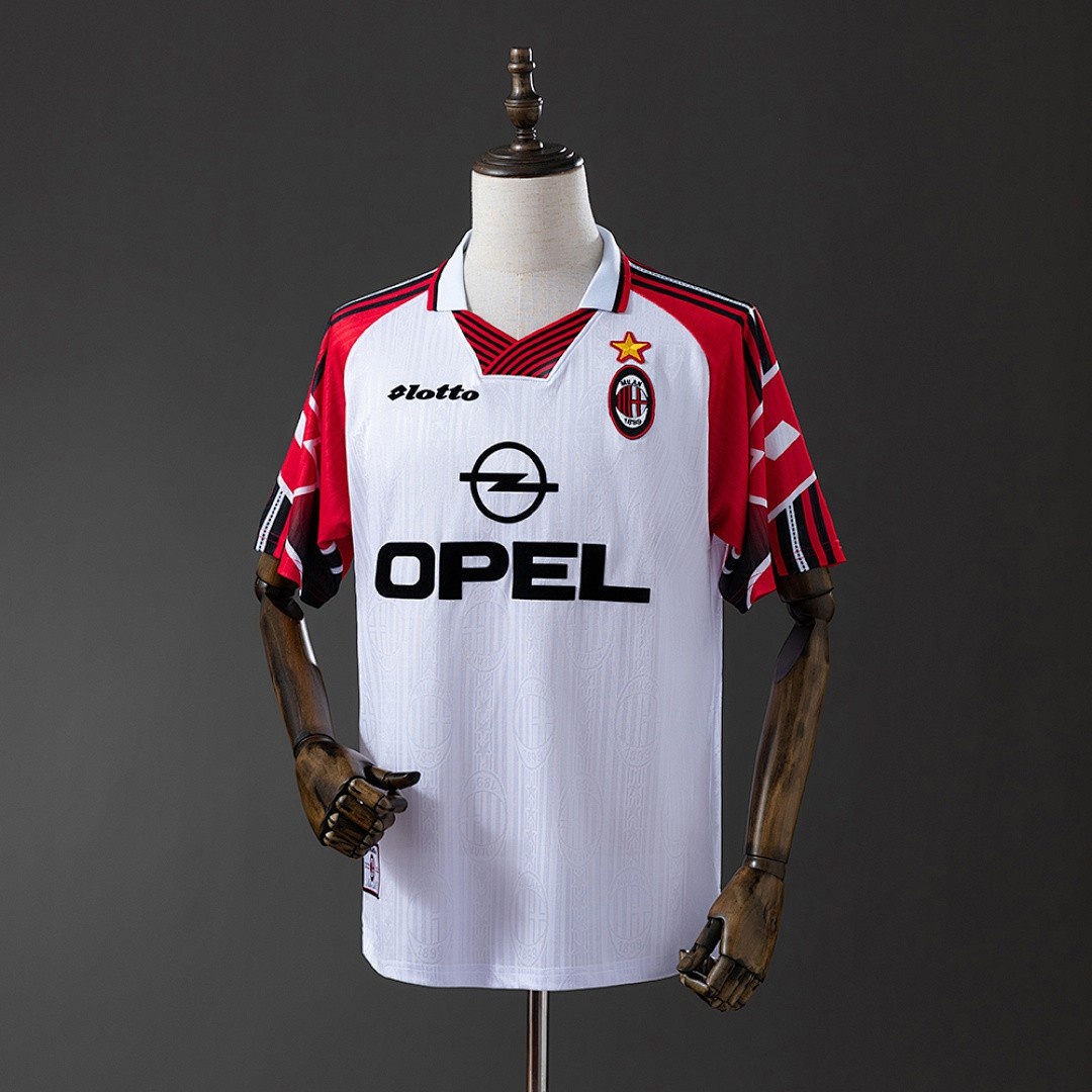 JER-5667_1 AC Milan 1997/1998 Away Retro Jersey (Special Edition) - 图片 1