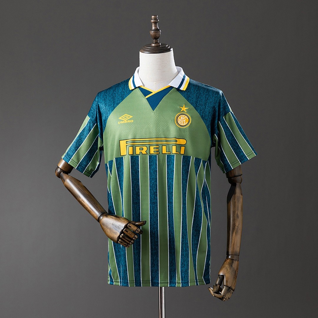 JER-5672_1 1995-1996 Inter Milan Away Retro Jersey - 图片 1