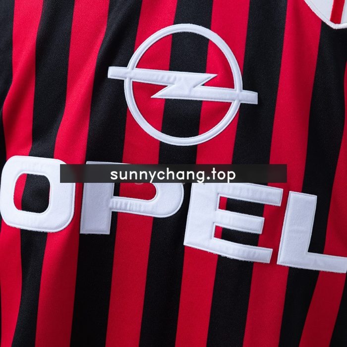 AC Milan 1999-2000 Home Retro Jersey - 图片 5