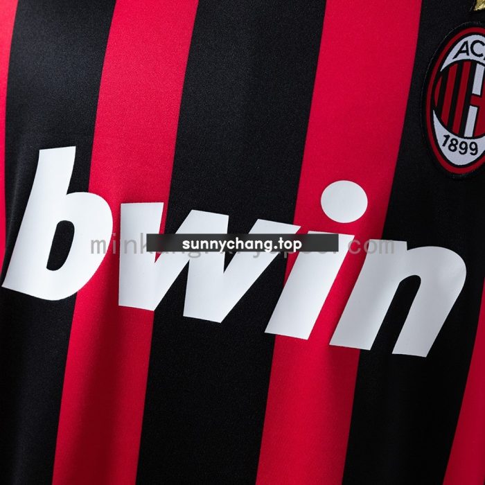 AC Milan 2008/2009 Home Retro Shirt - 图片 6