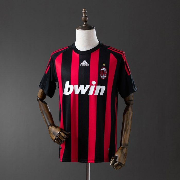 AC Milan 2008/2009 Home Retro Shirt - 图片 9