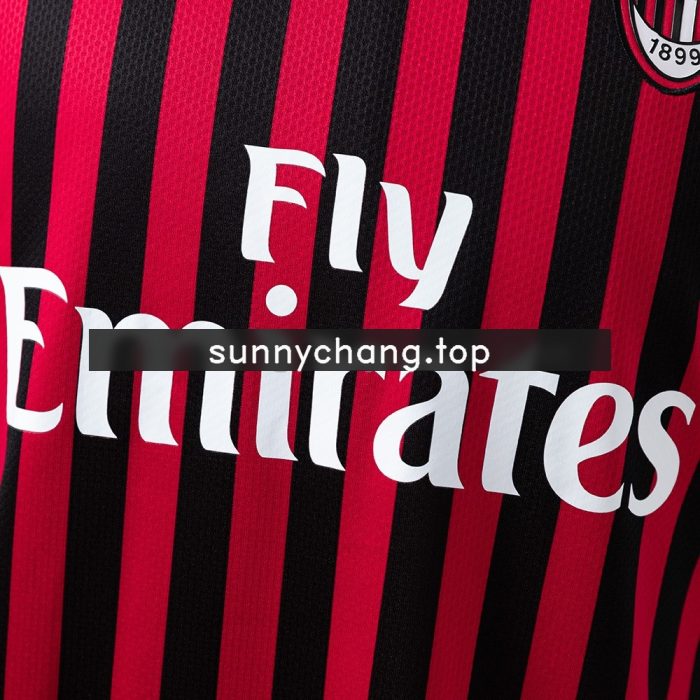 Retro AC Milan 19/20 Home Jersey - 图片 5