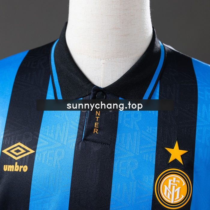 Inter Milan 1992-1994 Third Away Retro Shirt - 图片 6