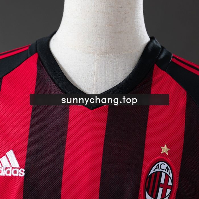 AC Milan 2002/2003 Home Retro Jersey - 图片 6