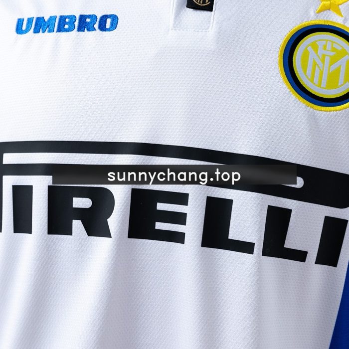 Inter Milan 1997-1998 Away Retro Shirt - 图片 5