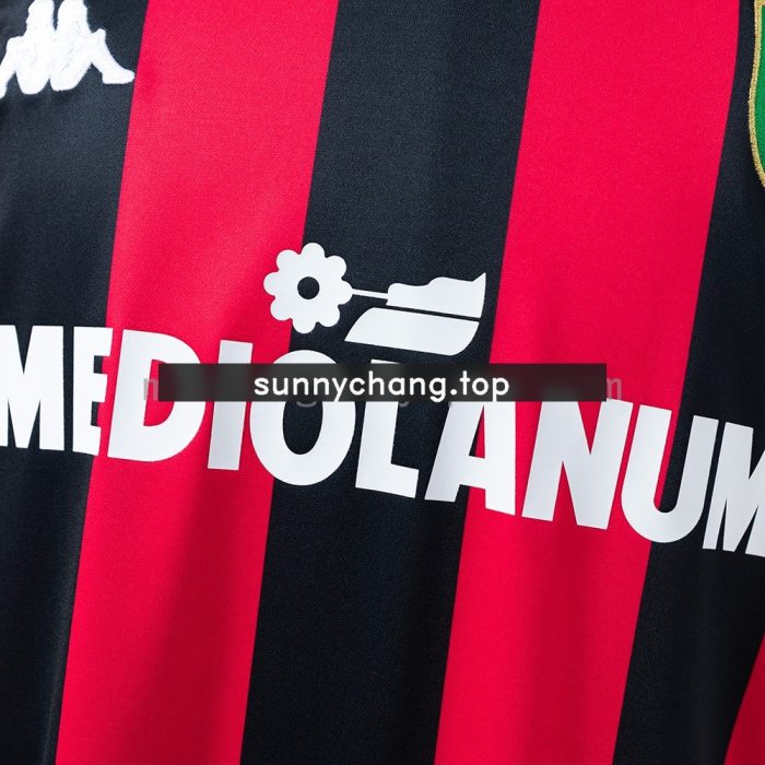 AC Milan 1988/89 Home Retro Jersey - 图片 5