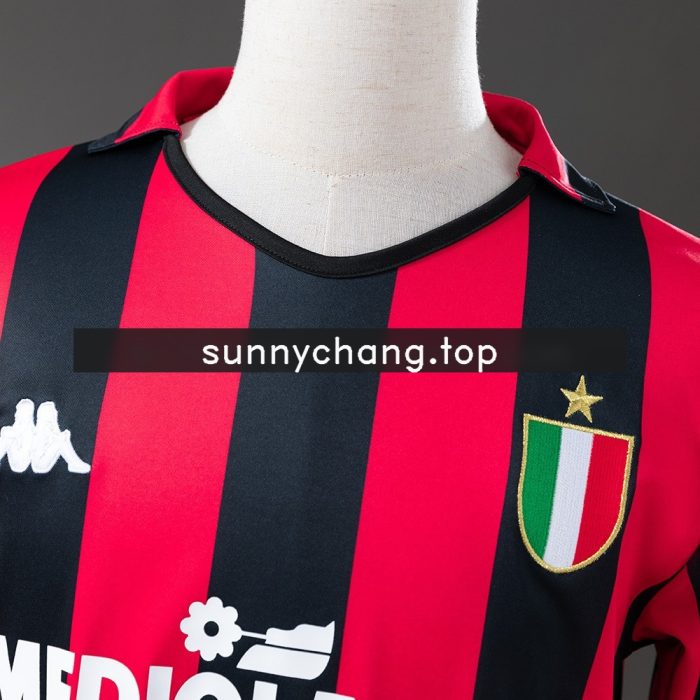 AC Milan 1988/89 Home Retro Jersey - 图片 6