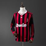 AC Milan 09/10 Home Retro Long Sleeve Jersey - 图片 8