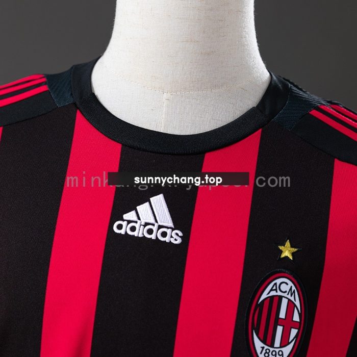 AC Milan 08/09 Home Retro Long Sleeve Jersey - 图片 6