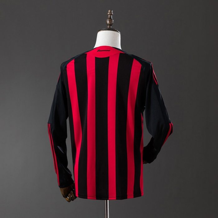 AC Milan 08/09 Home Retro Long Sleeve Jersey - 图片 7