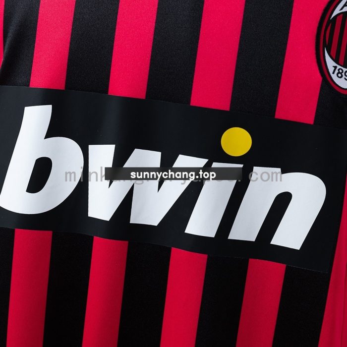 AC Milan 07/08 Home Retro Long Sleeve Jersey - 图片 6