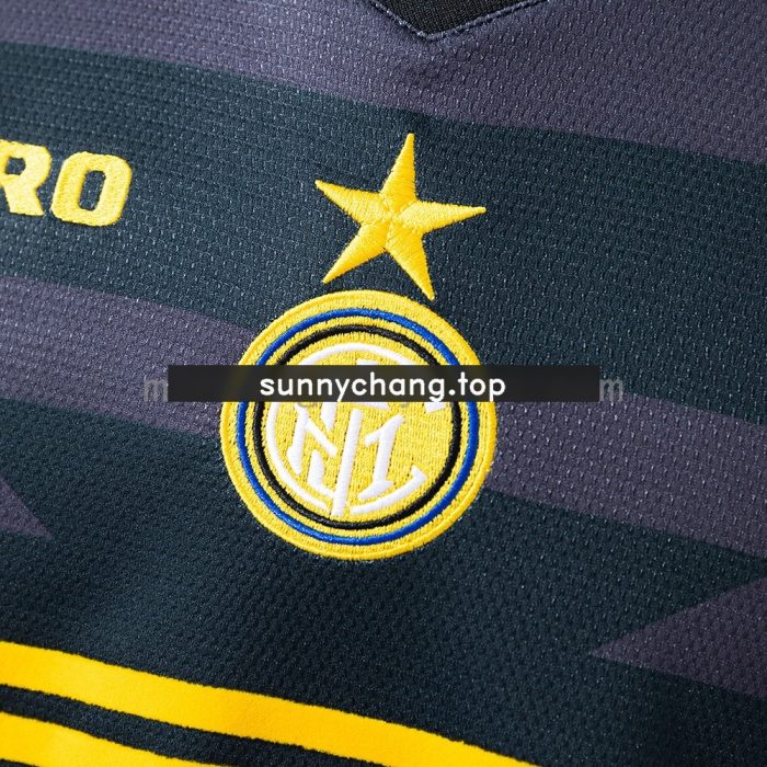 Inter Milan 1997/98 Third Away Long Sleeve Retro Jersey - 图片 4