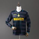 Inter Milan 1997/98 Third Away Long Sleeve Retro Jersey - 图片 8