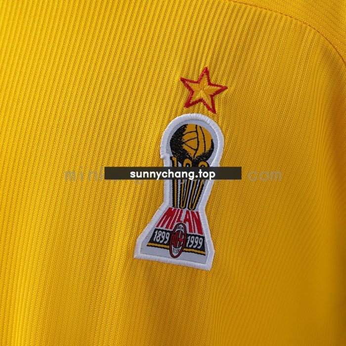 AC Milan 1999-2000 Away Retro Jersey - 图片 5