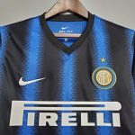 Inter Milan 2010-2011 Home Retro Long Sleeved Jersey - 图片 8
