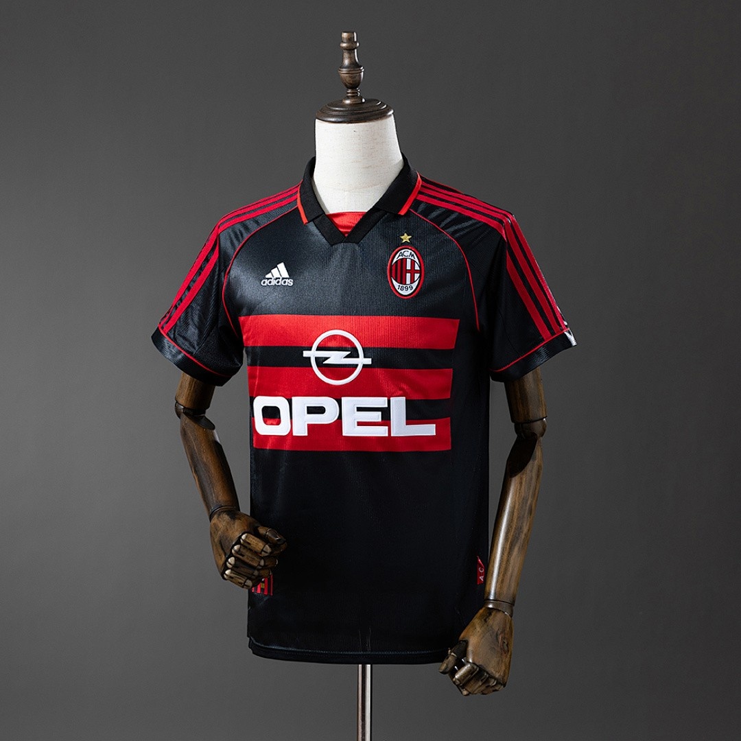 JER-5708_1 Retro AC Milan Third Away Jersey - 图片 1