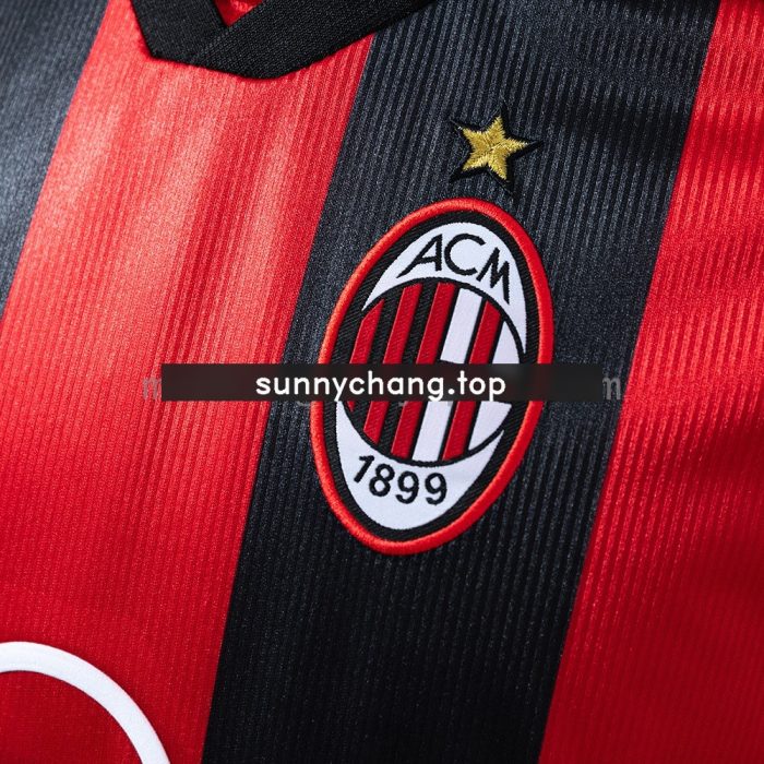 AC Milan 1998-1999 Home Retro Shirt - 图片 4