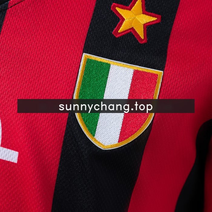 Retro 1996-1997 AC Milan Home Jersey - 图片 4