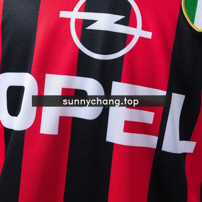 Retro 1996-1997 AC Milan Home Jersey - 图片 5