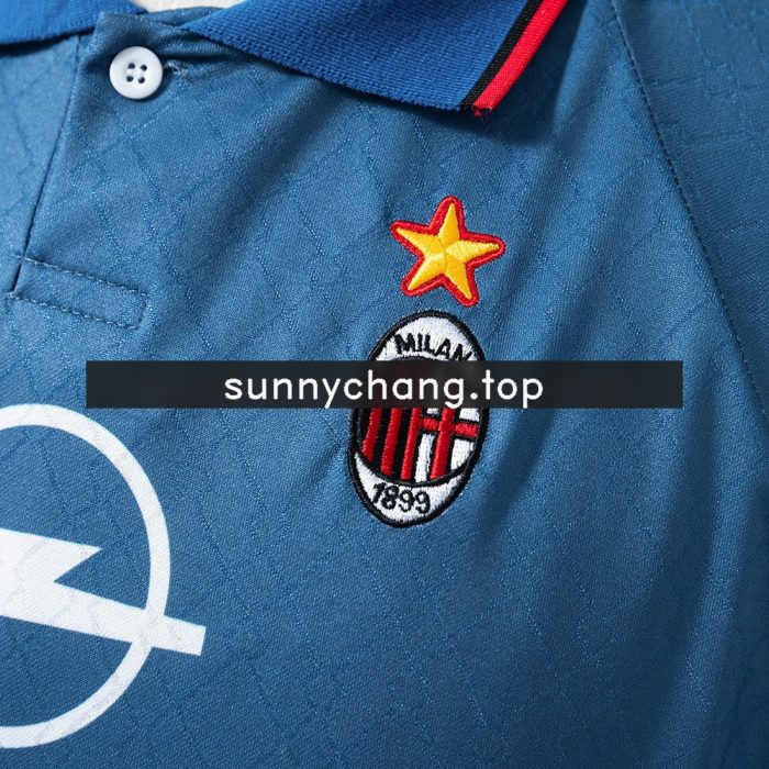 1995-1996 AC Milan Third Away Retro Shirt - 图片 4