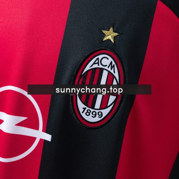 AC Milan 2000-2002 Home Retro Shirt - 图片 4