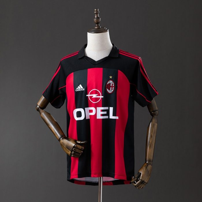 AC Milan 2000-2002 Home Retro Shirt - 图片 8