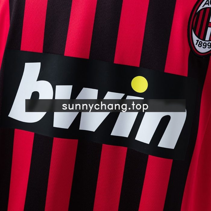 AC Milan 2007/2008 Home Retro Shirt - 图片 6