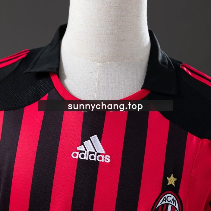 AC Milan 2007/2008 Home Retro Shirt - 图片 7