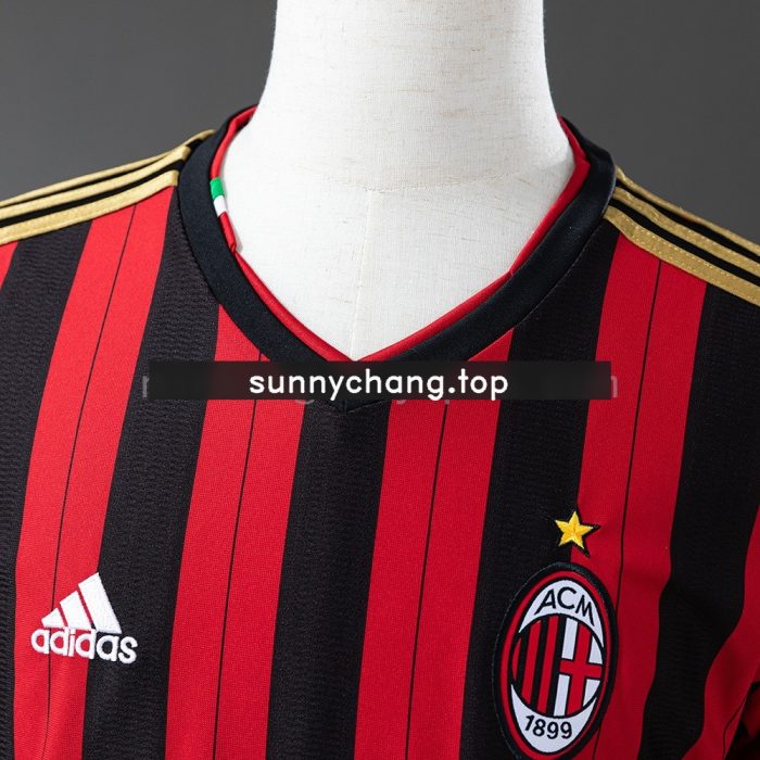 AC Milan 2013/14 Home Retro Shirt - 图片 6
