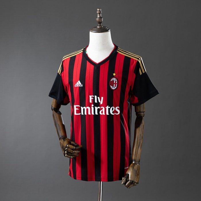 AC Milan 2013/14 Home Retro Shirt - 图片 8