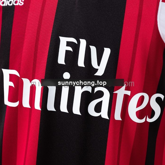 AC Milan 2014-2015 Home Retro Shirt - 图片 6