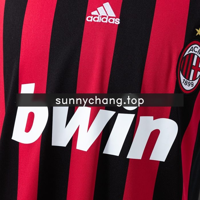 AC Milan 2009/10 Home Retro Jersey - 图片 5