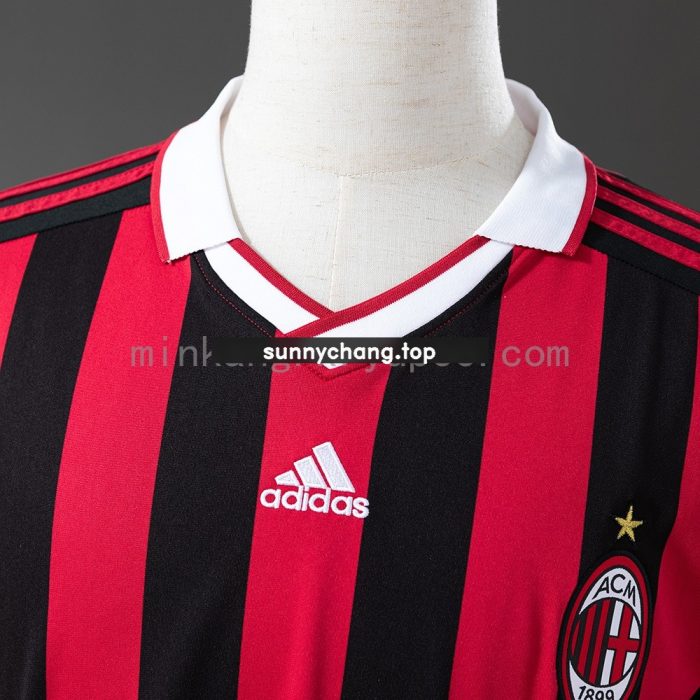 AC Milan 2009/10 Home Retro Jersey - 图片 6