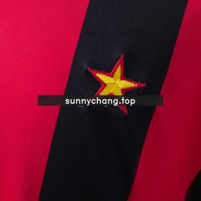 AC Milan 1990-1991 Home Retro Shirt - 图片 4