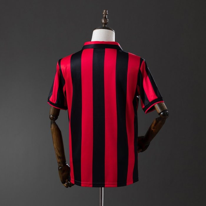 AC Milan 1990-1991 Home Retro Shirt - 图片 7