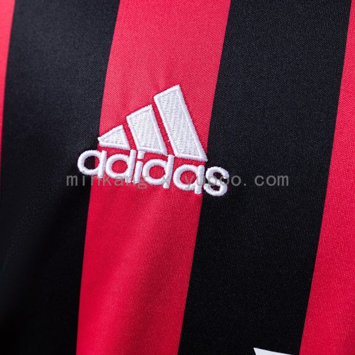 Retro AC Milan 2017-2018 Home Jersey - 图片 4