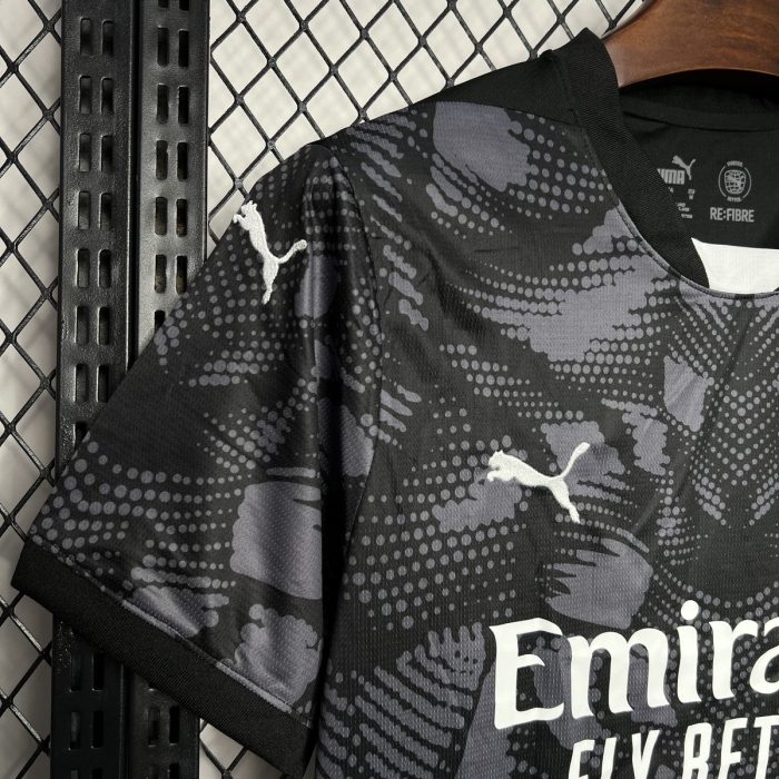 AC Milan 2024/25 Goalkeeper Jersey Black - 图片 2