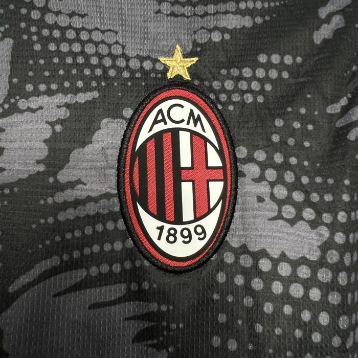 AC Milan 2024/25 Goalkeeper Jersey Black - 图片 3