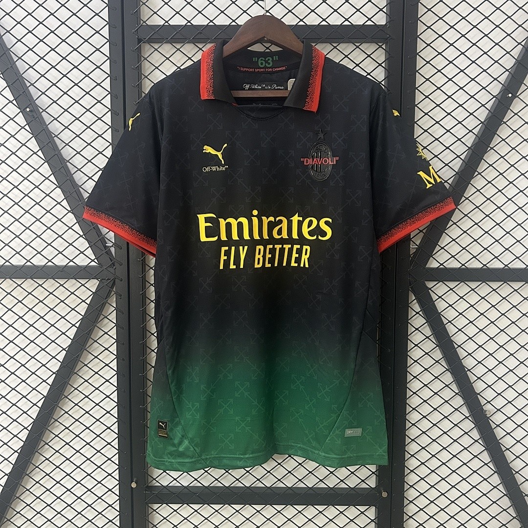 JER-5742_1 25/26 AC Milan Co-Branded Edition Jersey - 图片 1