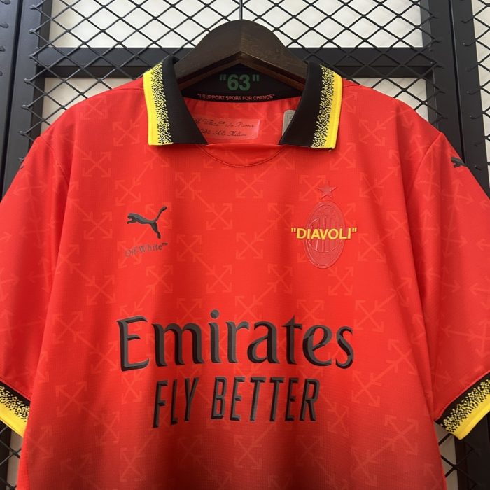 25/26 AC Milan Co-Branded Edition Jersey - 图片 6