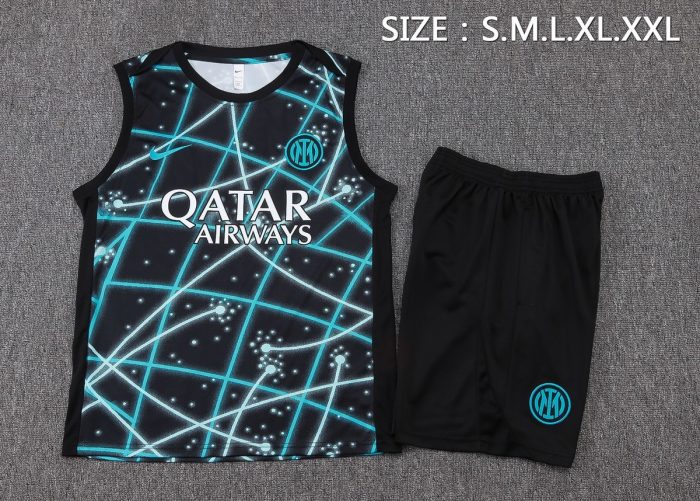 Inter Milan 25/26 Vest Black Starry Sky Spray - 图片 2