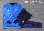 Inter Milan 22/23 Long Zip Jacket Colorful Blue - 图片 2