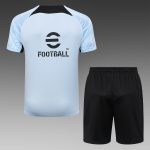Inter Milan 23-24 Light Gray Short Sleeve Training Suit - 图片 2