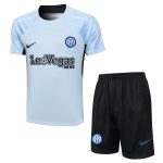 Inter Milan 23-24 Light Gray Short Sleeve Training Suit - 图片 4