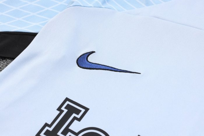 Inter Milan 23-24 Light Gray Short Sleeve Training Suit - 图片 7