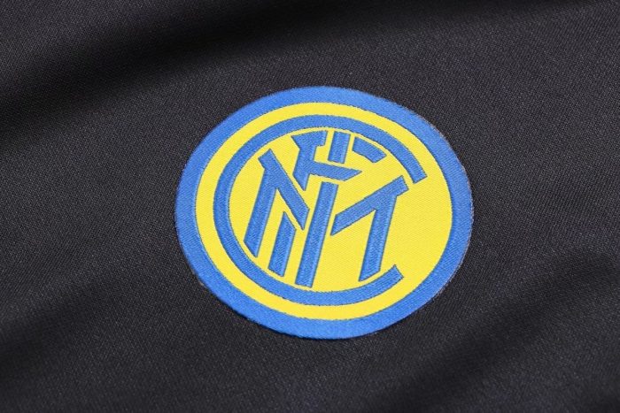 Inter Milan 22-23 Black Long Zip Jacket with Hood - 图片 2