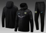 Inter Milan 22-23 Black Long Zip Jacket with Hood - 图片 9