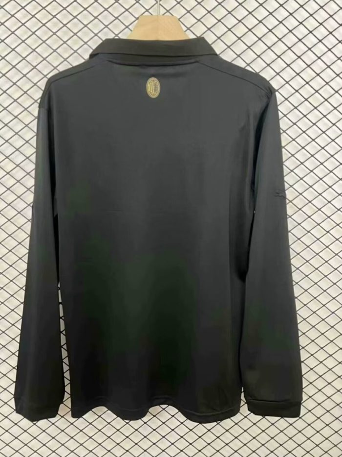 24/25 AC Milan 125th Anniversary Black Long Sleeve Jersey - 图片 3