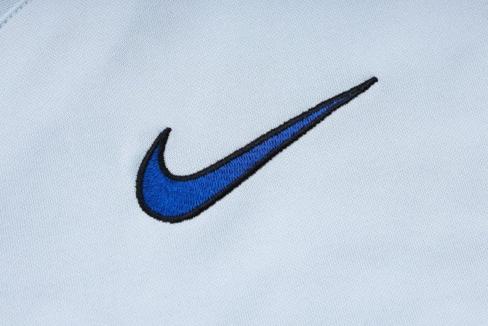 Inter Milan 23-24 Long Zip Jacket Light Gray - 图片 5