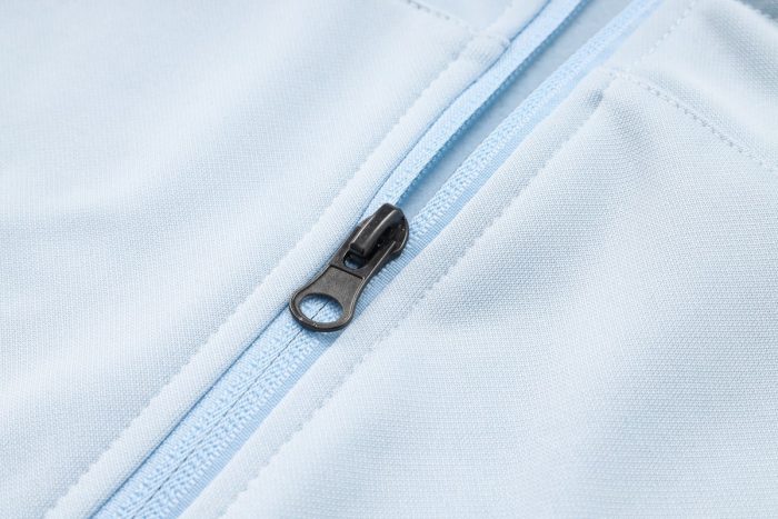 Inter Milan 23-24 Long Zip Jacket Light Gray - 图片 6